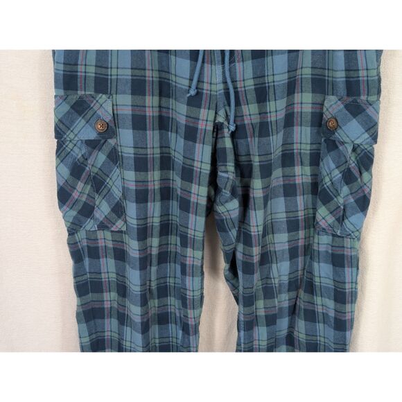 Duluth Trading Flannel Plaid Cargo Pajama Pants Size Men's Mx32 - Picture 3 of 13